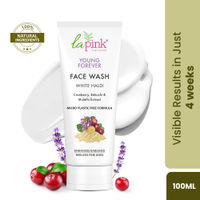 La Pink Young Forever White Haldi Face Wash Deep Cleansing Brightening Anti Aging Face Wash
