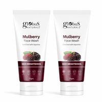 Globus Naturals Skin Brightening Mulberry Enriched With Liquorice Face Wash - Pack Of 2