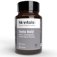 HealthKart HK Vitals Testo Bold, Testosterone Booster Tablets For Men