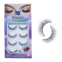 Bronson Professional Pair 6D Long & Natural False Eyelashes - 202