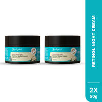 Pilgrim Retinol Night Cream with Vitamin C & Hyaluronic Acid - Firms Skin - Hydrates- Pack of 2