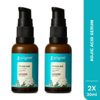 Pilgrim Glow Range -2% Kojic Acid Face Serum - Fades Pigmentation & Brightens Skin - Pack of 2