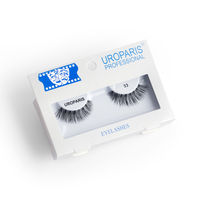 Uroparis Human Hair Eyelashes - 53 / BLACK