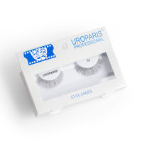 Uroparis Human Hair Eyelashes - 54 / BLACK
