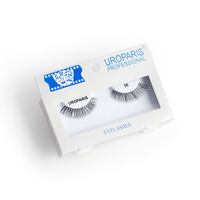 Uroparis Human Hair Eyelashes - 55 / BLACK