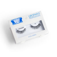 Uroparis Human Hair Eyelashes - 61 / BLACK