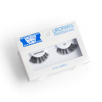 Uroparis Human Hair Eyelashes - 63 / BLACK