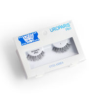 Uroparis Human Hair Eyelashes - PRO 1 / BLACK DOUBLE VOLUME HAIR