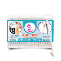 Majestique Dual-purpose Cotton Swab Makeup Remover Stick - 200 Pcs