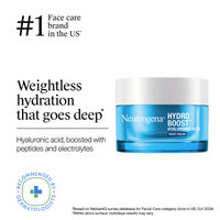 Neutrogena Hydro Boost Hyaluronic Acid Night Cream & Moisturizer with Peptide for Dry & Oily Skin