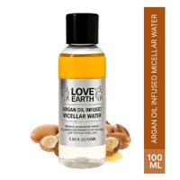 Love Earth Argan Oil-Infused Micellar Water Makeup Remover with Argan Oil & Micellar Water