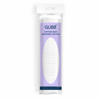 GUBB Hypoallergenic 100% Cotton Pads For Face Cleansing, Makeup Remover Cotton Pads Embossed - 100 Pieces