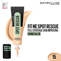 Maybelline New York Fit Me Spot Rescue Full Coverage Concealer, Fades Spots, Minimizes Pimples
