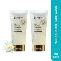 Pilgrim 24K Gold Gel Face Wash - Pack Of 2