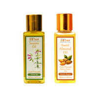Rejuvenating UBTAN Almond & Sesame Cold Pressed Oil Combo-image-30