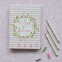 Doodle Collection Disney Princess silhouette Journal