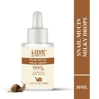 Love Earth Snail Mucin Milky Drops