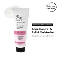 Deconstruct Acne Control Moisturiser, Lightweight & Non-Sticky, Ectoin & Ceramides