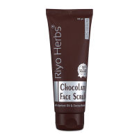 Riyo Herbs Chocolate Face Scrub with Cocoa Butter helps Dark Spots Reduction