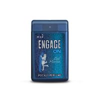 Engage On Cool Marine Pocket Perfume For Men, Citrus & Fresh, Skin Friendly, Long-Lasting