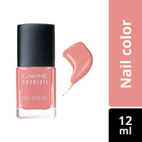 Lakme Absolute Gel Stylist Nail Color - Pink Champagne