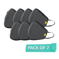 Nova Hexa Shield SN95 Reusable Outdoor Protection Superior Mask Free Size - Pack of 7 (Grey)(7Pcs)-picture-22