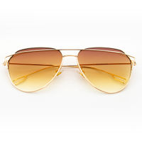 Lola's Closet Prima Aviators - Brown