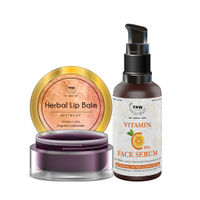 TNW The Natural Wash Vitamin C Skin Clearing Face Serum & Lip Balm For Dry Damaged and Chapped Lips