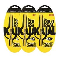 Maybelline New York Colossal Kajal (Pack Of 3)