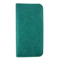Bag of Small Things Magnetic Plain Wallet - Turquoise ( LM2 )