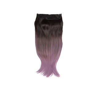 Streak Street Ombre Clip On Hair Extensions Argyle Purple At