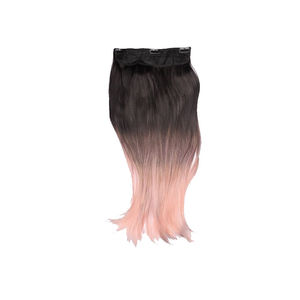 Streak Street Ombre Clip On Hair Extensions Flamingo Pink At