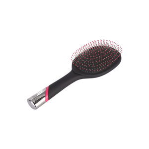 Jean Louis David Detangling Metal Bristle Cushion Hair Brush For