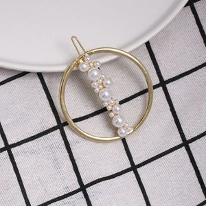 Ferosh Divina Circular Pearl Studded Hair Pin At Nykaa Com
