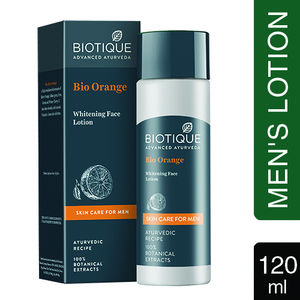 Biotique Bio Orange Whitening Face Lotion For Men Buy Biotique