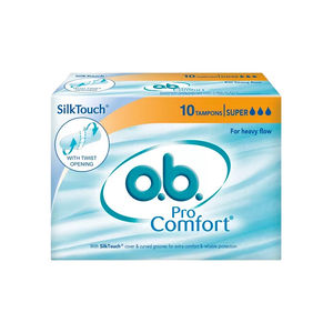 O B Pro Comfort Tampons Super For Heavy Flow 10 Pieces Buy O B Pro Comfort Tampons Super For Heavy Flow 10 Pieces Online At Best Price In India Nykaaman