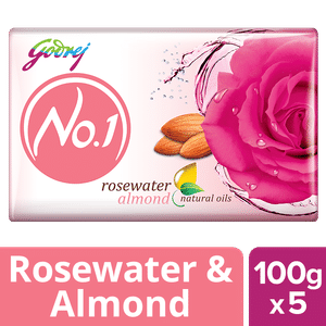 Godrej No 1 Rosewater Almonds Soap Buy 3 Get 1 Free At Nykaaman Com