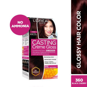 Loreal Paris Casting Creme Gloss Hair Color 360 Black Cherry Save Rs80