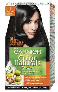 Garnier Color Naturals Creme Hair Color 1 Natural Black At Nykaa Com