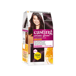L Oreal Paris Casting Creme Gloss Hair Color 316 Burgundy With