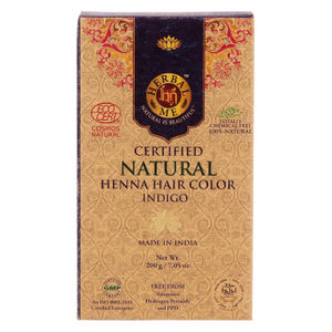 Buy Herbal Me Indigo Henna Hair Color Purple At Nykaa Com
