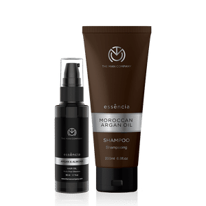 The Man Company Argania With Hair Oil And Shampoo Set At Nykaaman Com
