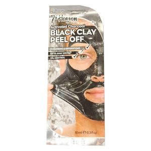 7th Heaven Montagne Jeunesse Activated Charcoal Black Clay Peel Off Mask For Men