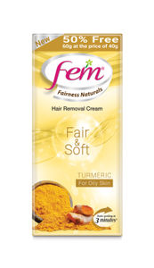 Buy Fem Fairness Naturals Hair Removal Cream Fair And Soft