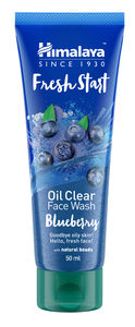 Himalaya Herbals Fresh Start Oil Clear Face Wash Blueberry Buy Himalaya Herbals Fresh Start Oil Clear Face Wash Blueberry Online At Best Price In India Nykaaman