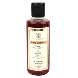 Buy Khadi Natural Thyme Henna Hair Tonic Hair Regrowth Tonic A