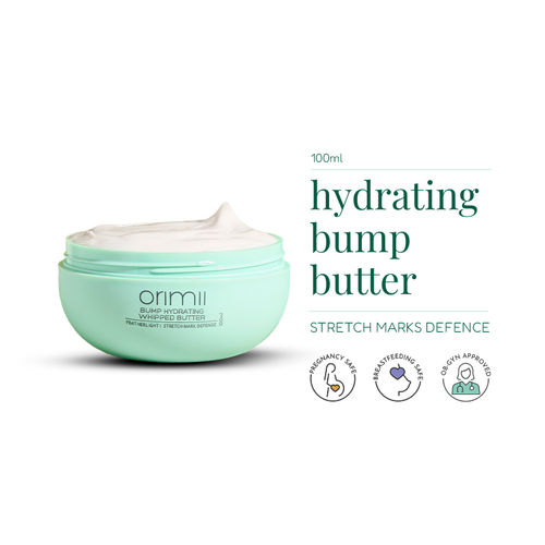 Orimii Bump Hydrating Body Butter for Reducing Stretch Marks - Pregnancy Safe