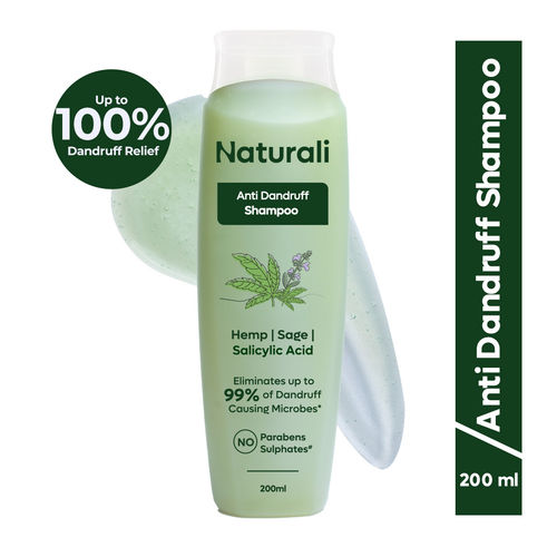 Naturali Anti Dandruff Shampoo Salicylic Acid Shampoo No Sulfate No Paraben Shampoo
