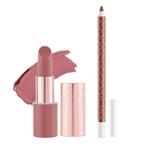 Kay Beauty Lip Liner - Hype + Matte Lipstick - Thriller