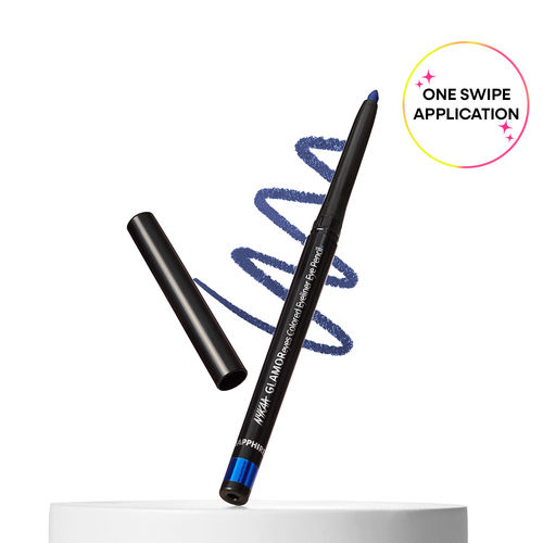 Nykaa Cosmetics Nykaa GLAMOReyes Waterproof & Smudgeproof Colored Kajal Eyeliner Eye Pencil